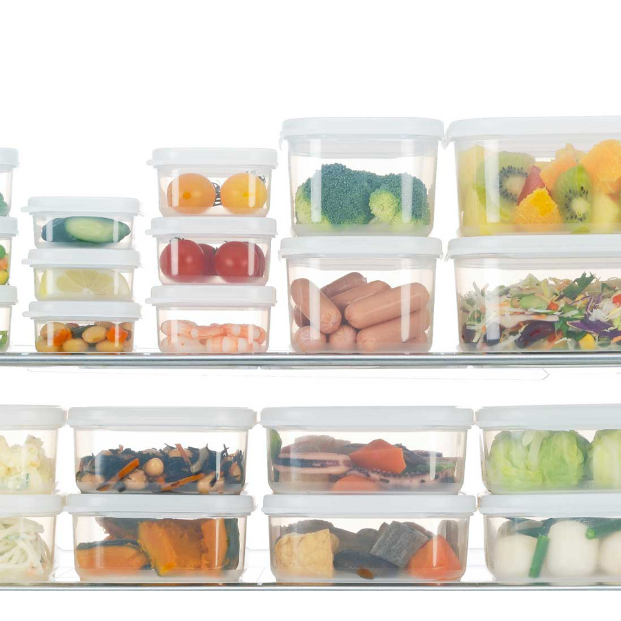 3 Bộ set 3 Hộp nhựa vuông tiện lợi - Hàng nội địa Nhật