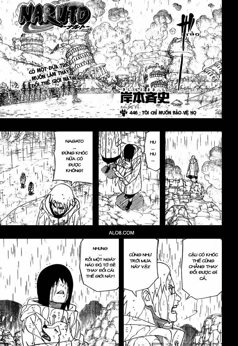naruto - cửu vĩ hồ ly chapter 446 1