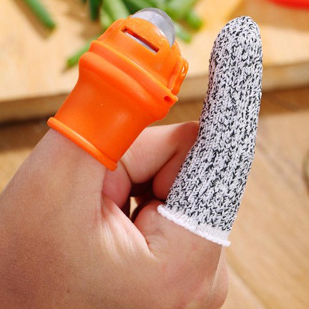 2x Thumb Knife Cutter Knife Tools Plant Pickers for Picking Beans Peppers