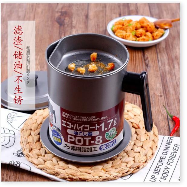 Bình đựng dầu ăn làm từ thép 304 1.6L