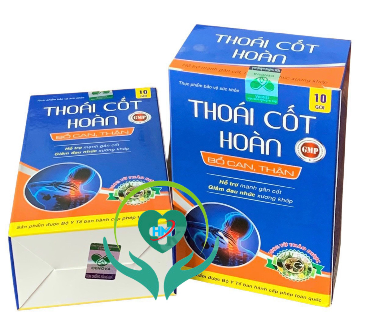 THOÁI CỐT HOÀN - Hộp 10 gói - Hỗ trợ mạnh gân cốt , giảm đau nhức xương khớp, Lisse