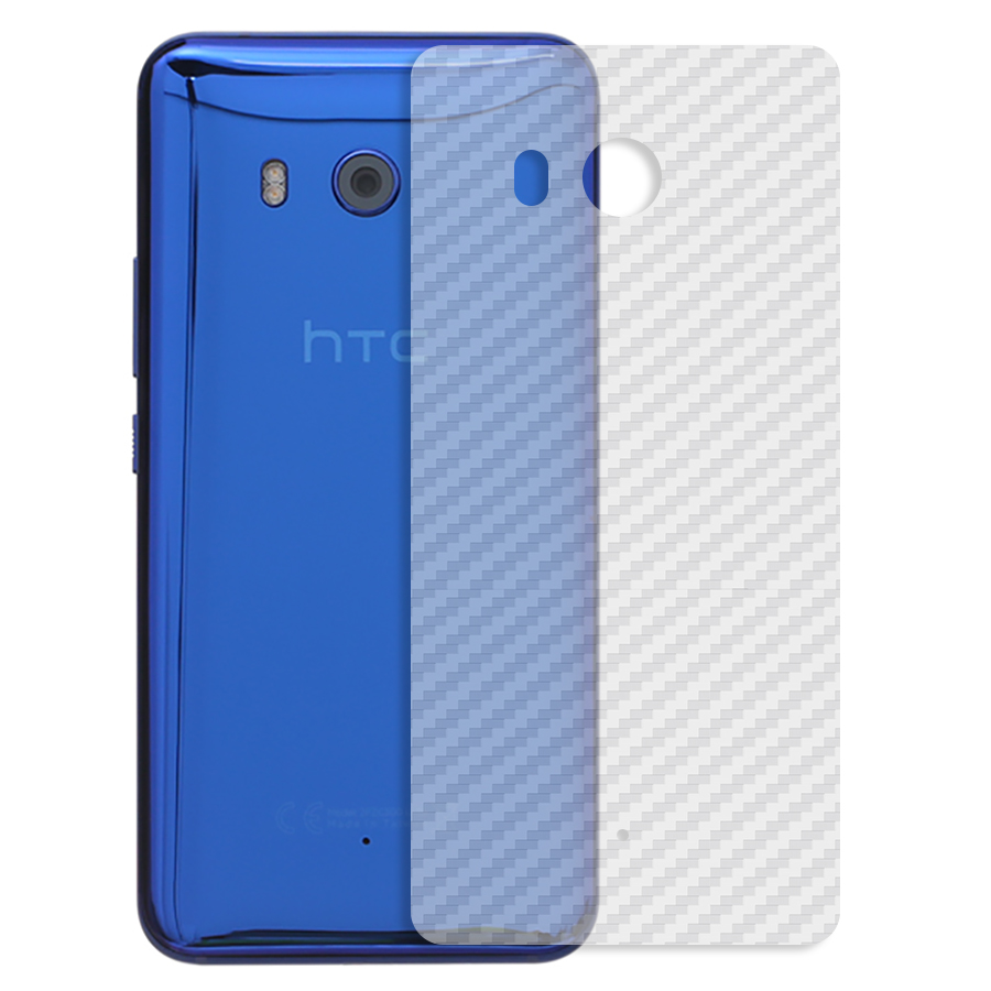 Miếng Dán Mặt Lưng Cacbon Dành Cho HTC U11- Handtown - Hàng Chính Hãng