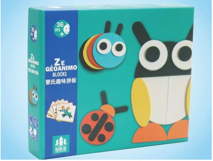 Đồ chơi ghép hình Montessori Fun Board