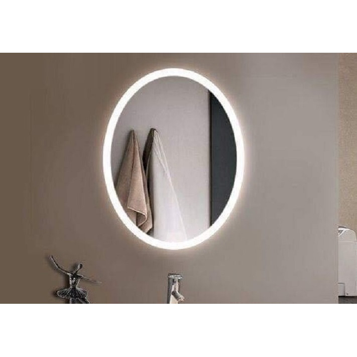 Gương tròn đèn LED viền ngoài