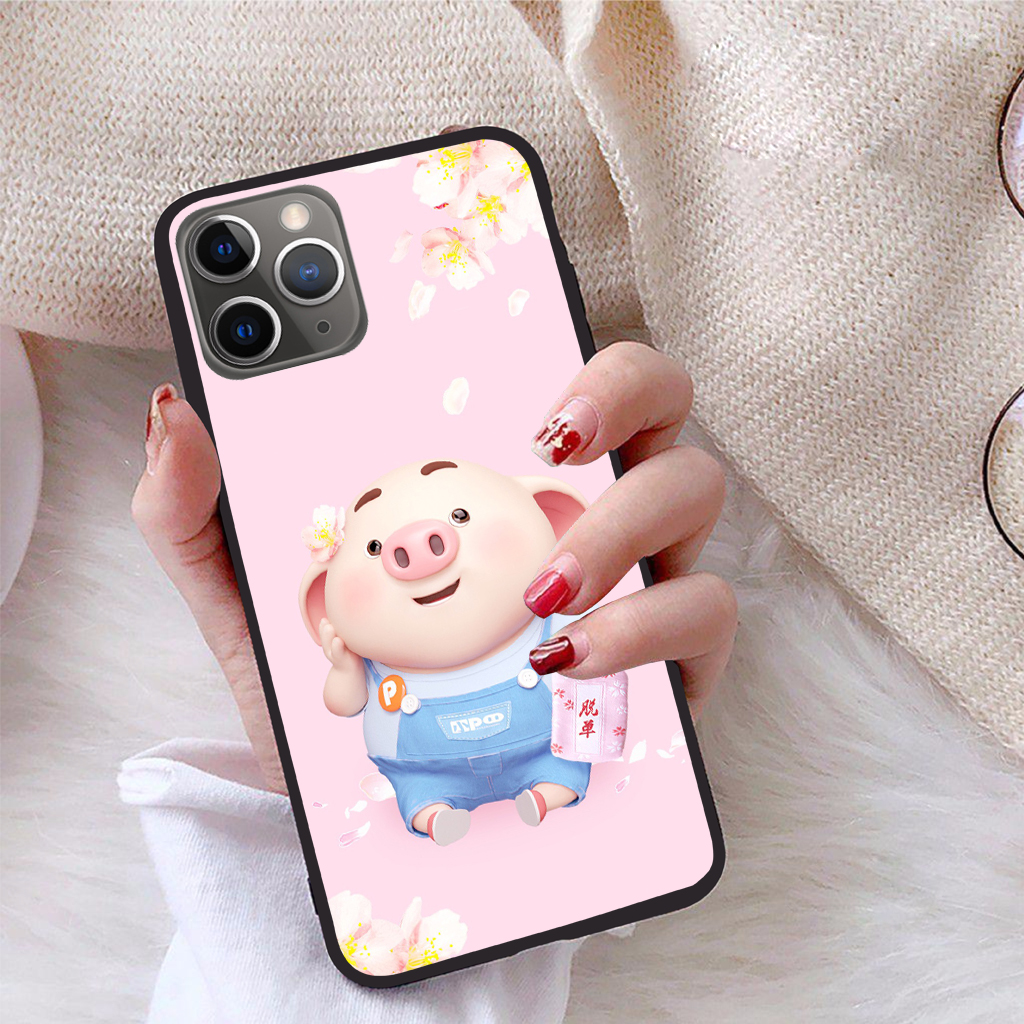 Ốp lưng dành cho iPhone 11 Pro viền dẻo TPU Bộ Sưu Tập Lợn Tết - Hàng chính hãng