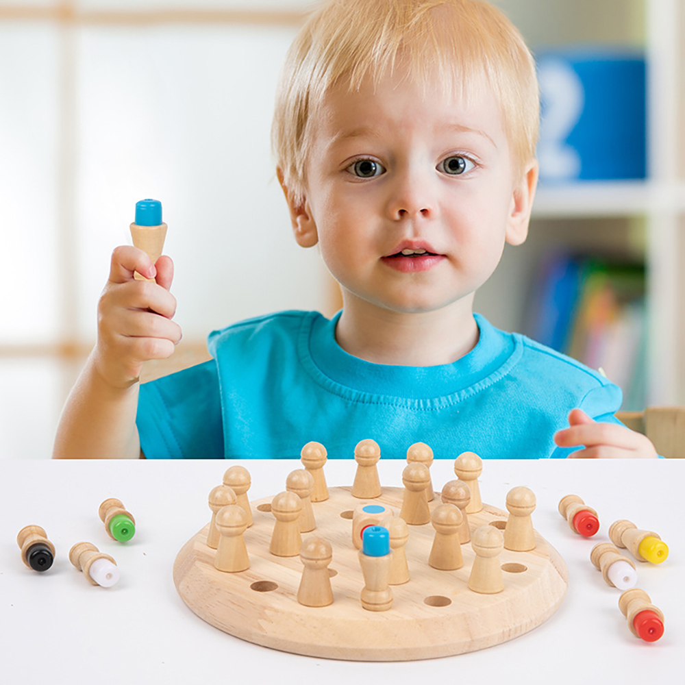 Bộ cờ trí nhớ Memory Game thử thách IQ rèn luyện trí thông minh khả năng sáng tạo cho trẻ nhỏ