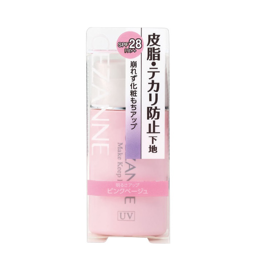 Kem lót trang điểm Cezanne Make Keep Base Nhật Bản kiềm dầu nâng tone che lỗ chân lông 30ml