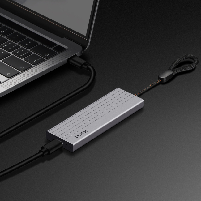 Box ổ cứng SSD Lexar E6 M.2 Enclosure hỗ trợ USB 3.2 Gen 2 M.2, Tốc độ cao 10Gbps, Bảo hành 12 tháng - Hàng chính hãng