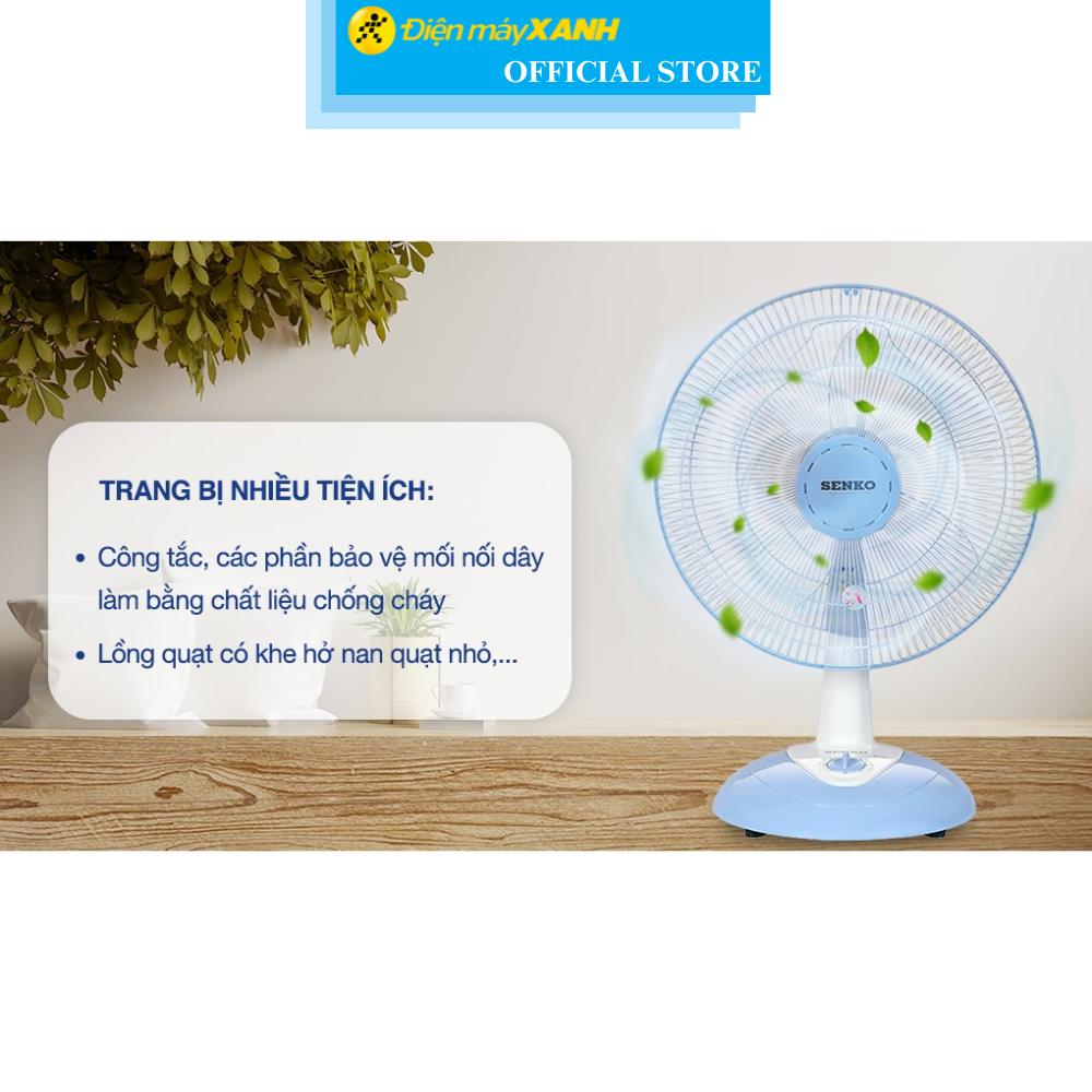 Quạt bàn Senko 3 cánh B1612 47W - Hàng Chính Hãng