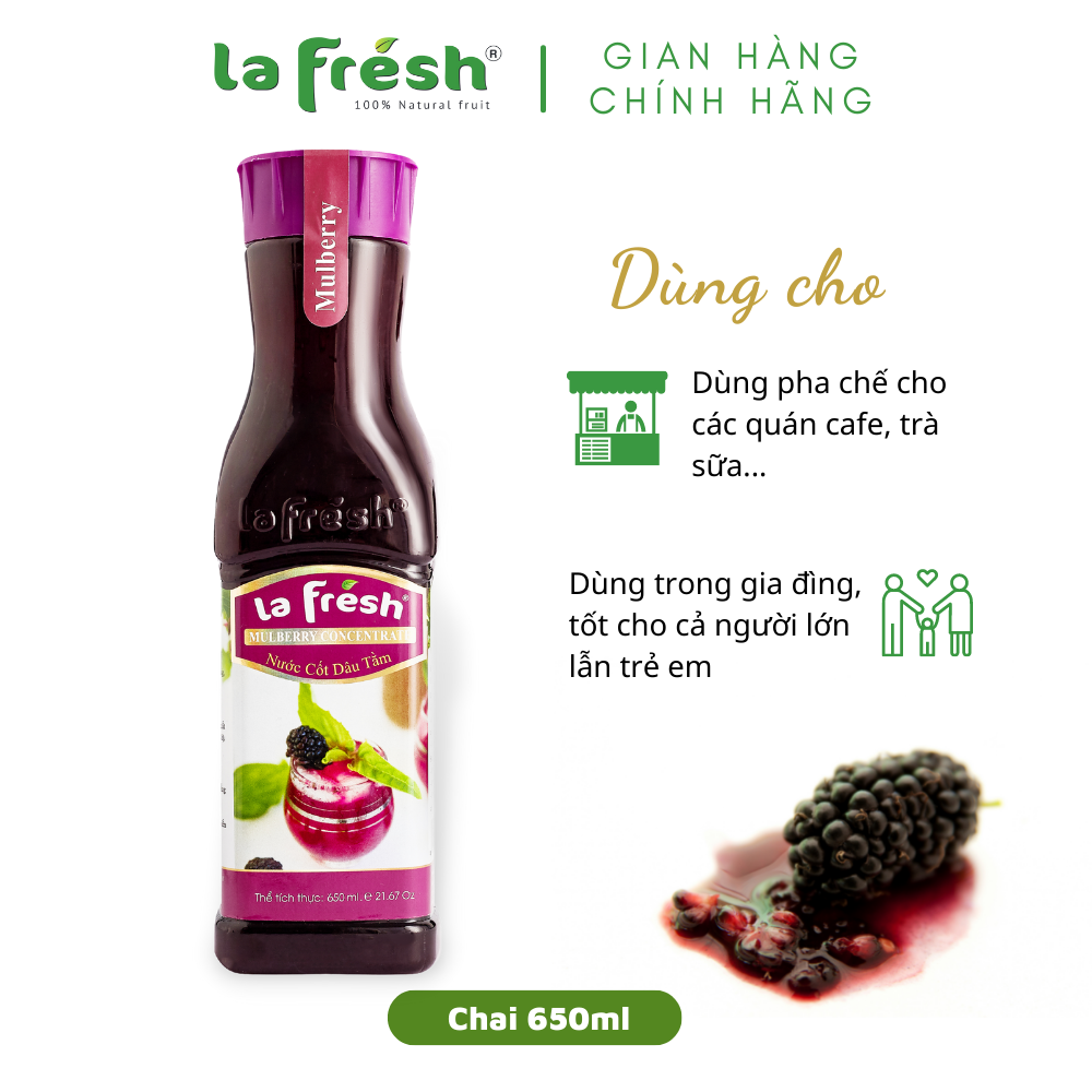 Nước cốt dâu tằm La Fresh