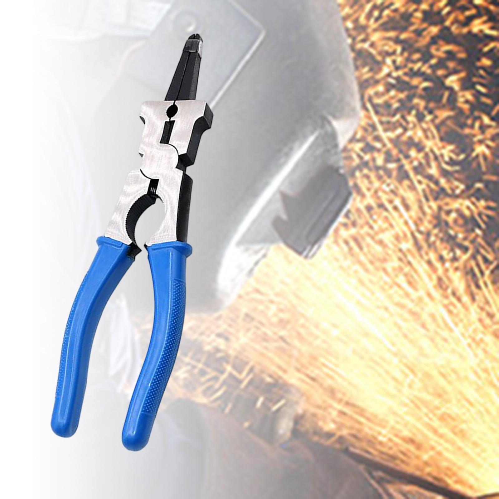 Portable Welder Protective Pliers Professional Welding Durable for Crimping