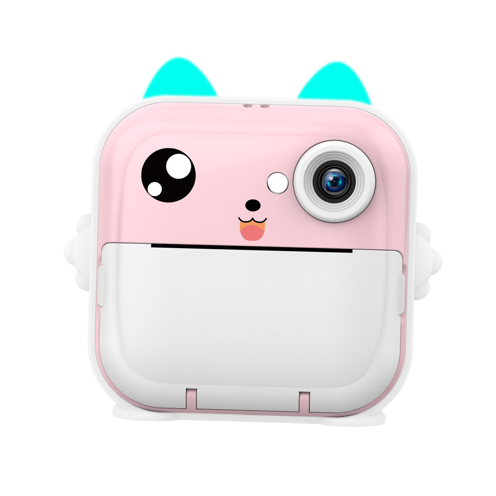 Instant Camera for Kids 2400W Pixels Selfie Video Camera Toys Birthday Gifts
