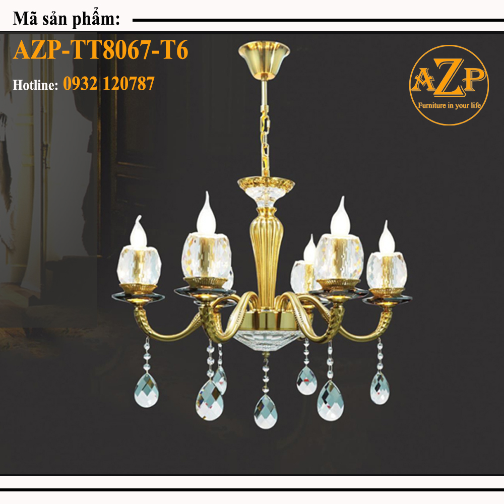 ĐÈN THẢ TRẦN (TAY) / ĐÈN TRANG TRÍ AZP-TT8067 phong cách Tân Cổ Điển, hàng nhập khẩu AZP