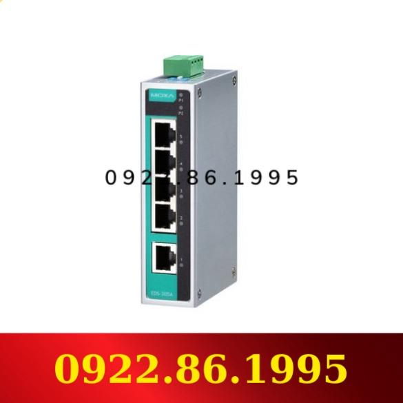 EDS-205A Máy Chủ Moxa 5 Cổng Chuyển Mạch Công Nghiệp