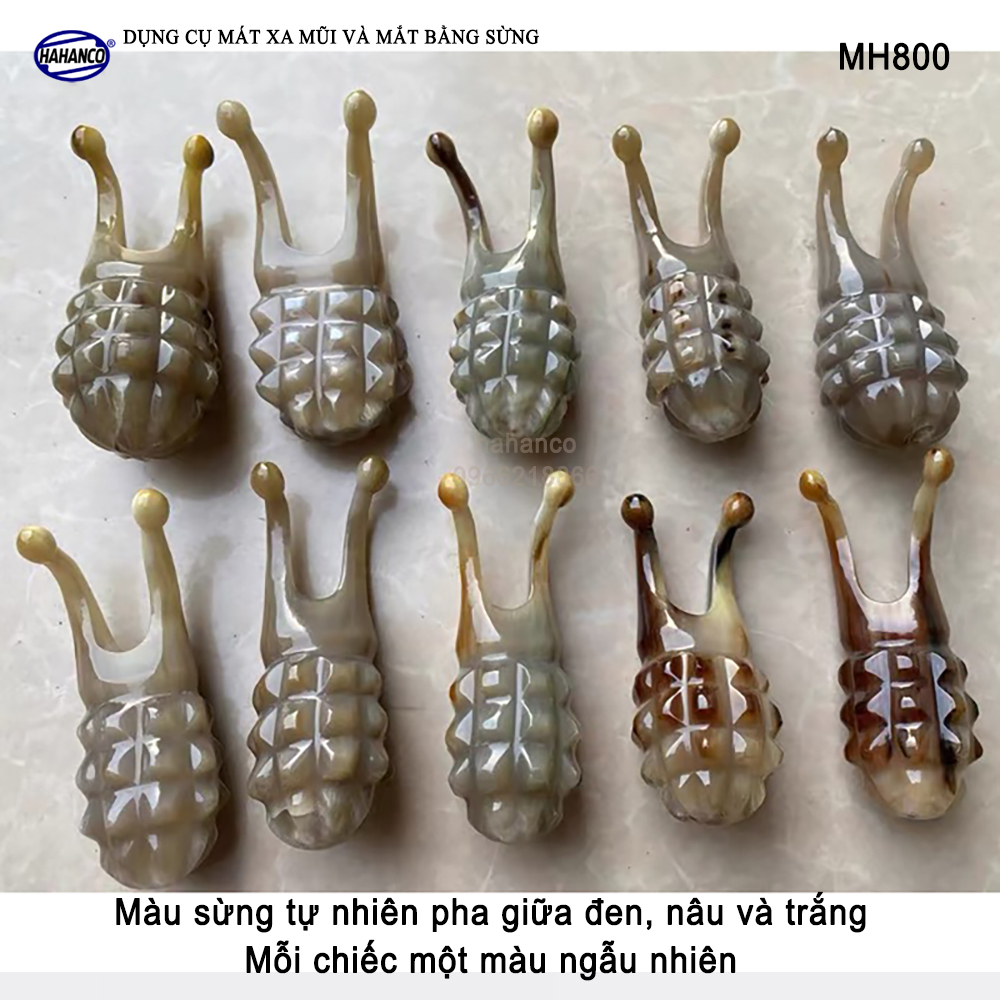 Massage mũi/ mặt 100% bằng Sừng chống nếp nhăn/nâng cơ mặt hiệu quả/lam đẹp da