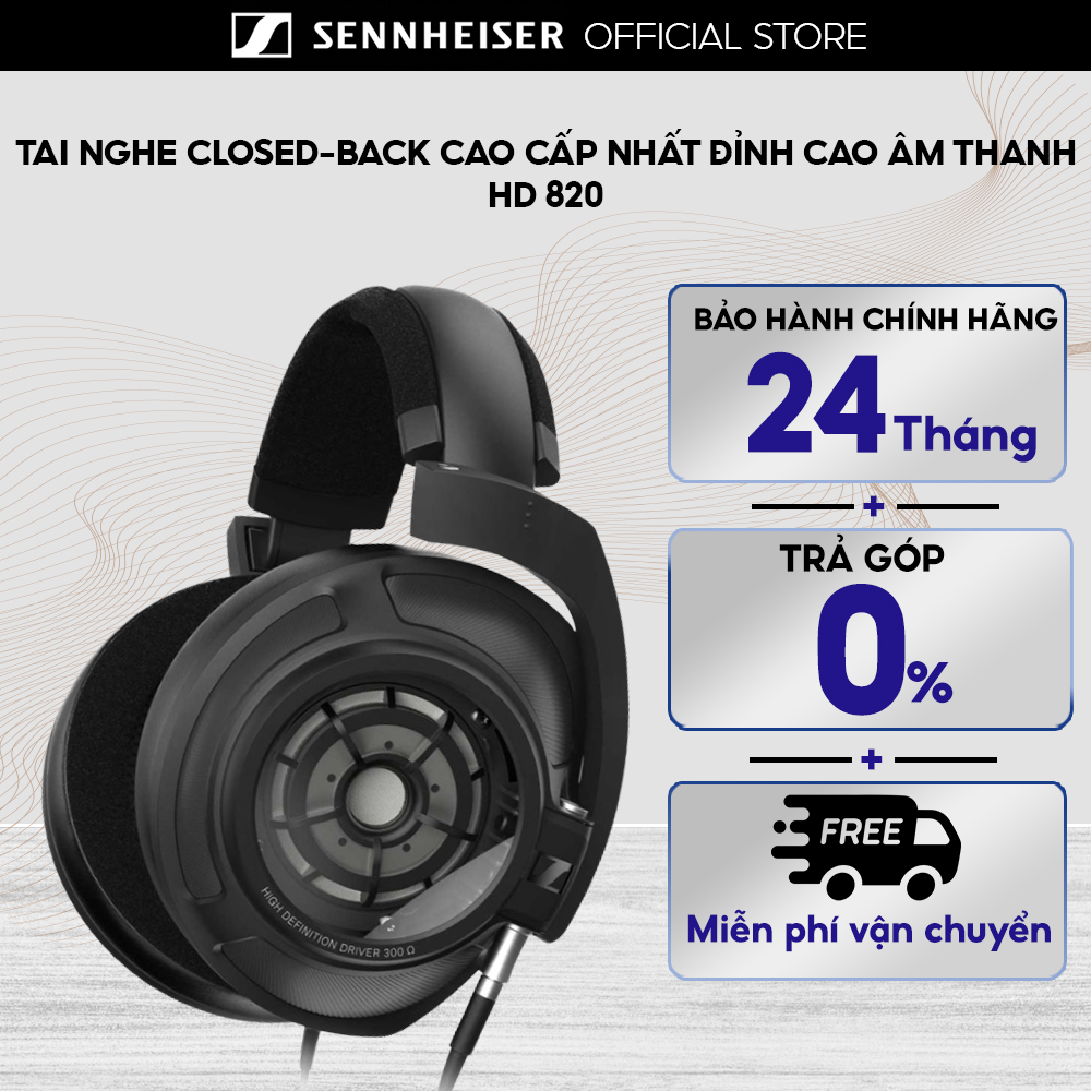 Tai nghe Sennheiser HD 820 - Hàng chính hãng