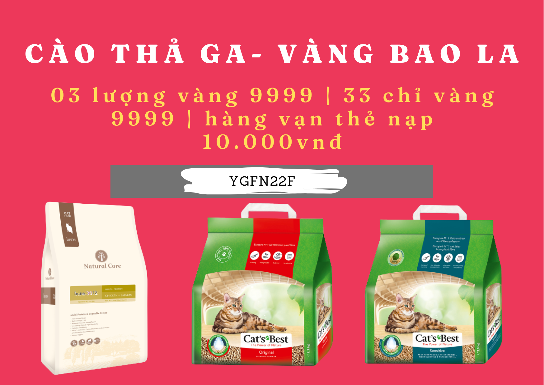 CÁT VỆ SINH HỮU CƠ CHO MÈO VÓN CỤC KHỬ MÙI VÀ VI TRÙNG CAT’S BEST ORIGINAL