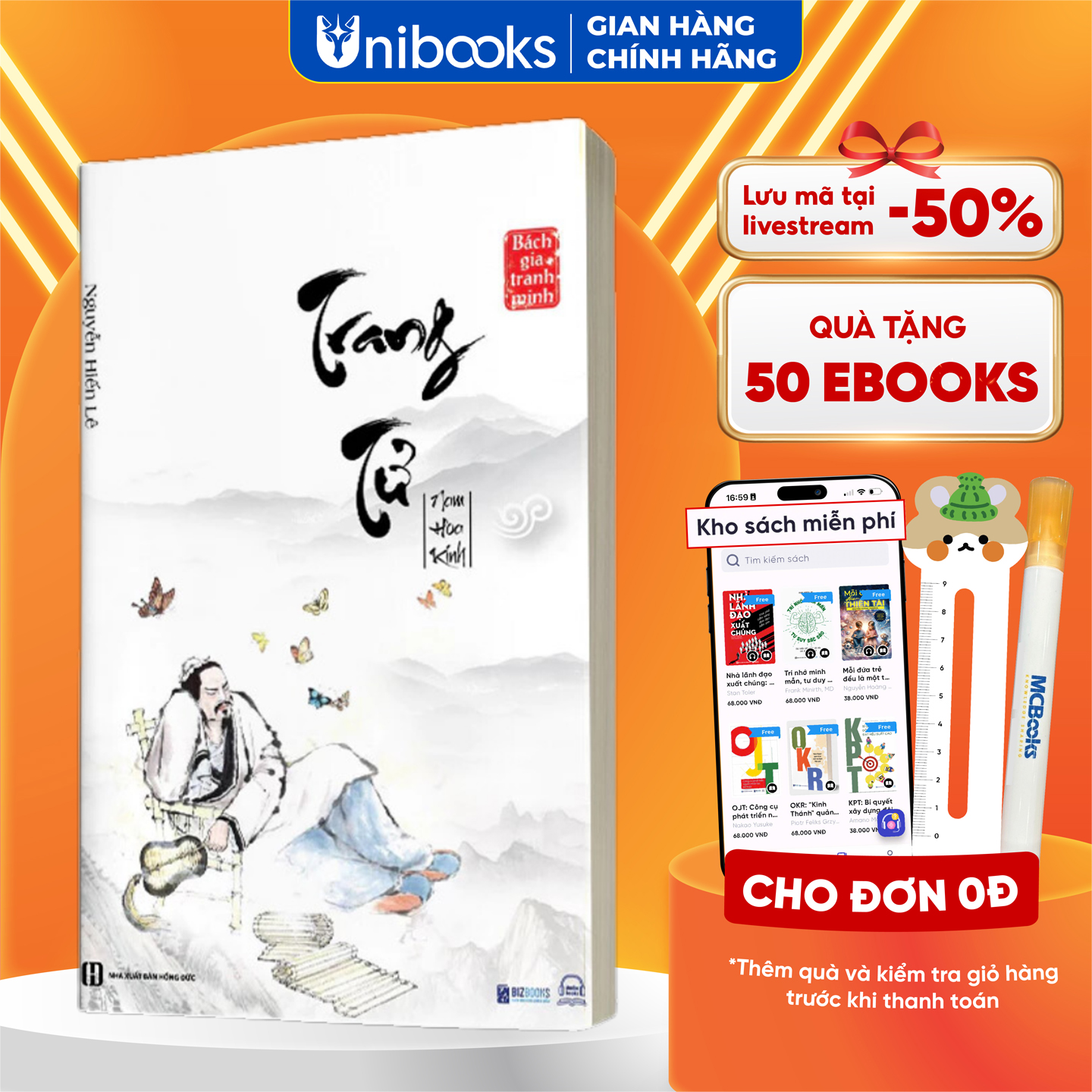 Trang Tử Nam Hoa kinh - Nguyễn Hiến Lê (Tuyển Tập Bách Gia Tranh Minh)