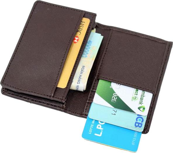 Ví Bóp Nam Nhỏ Gọn Nhiều Ngăn Để Thẻ CMND Galaxy Store GVMB02