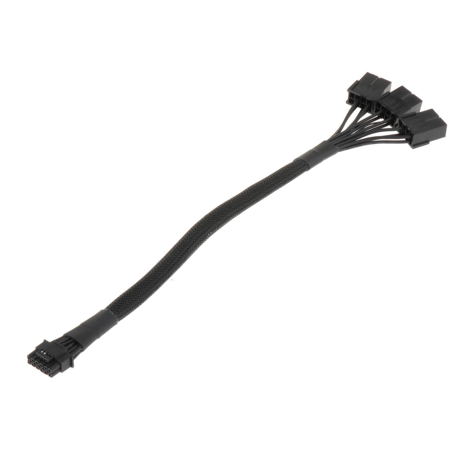 3x8Pin Pci-E to 16Pin Pci-E 5.0 12Vhpwr Connector for GPU Power Cable