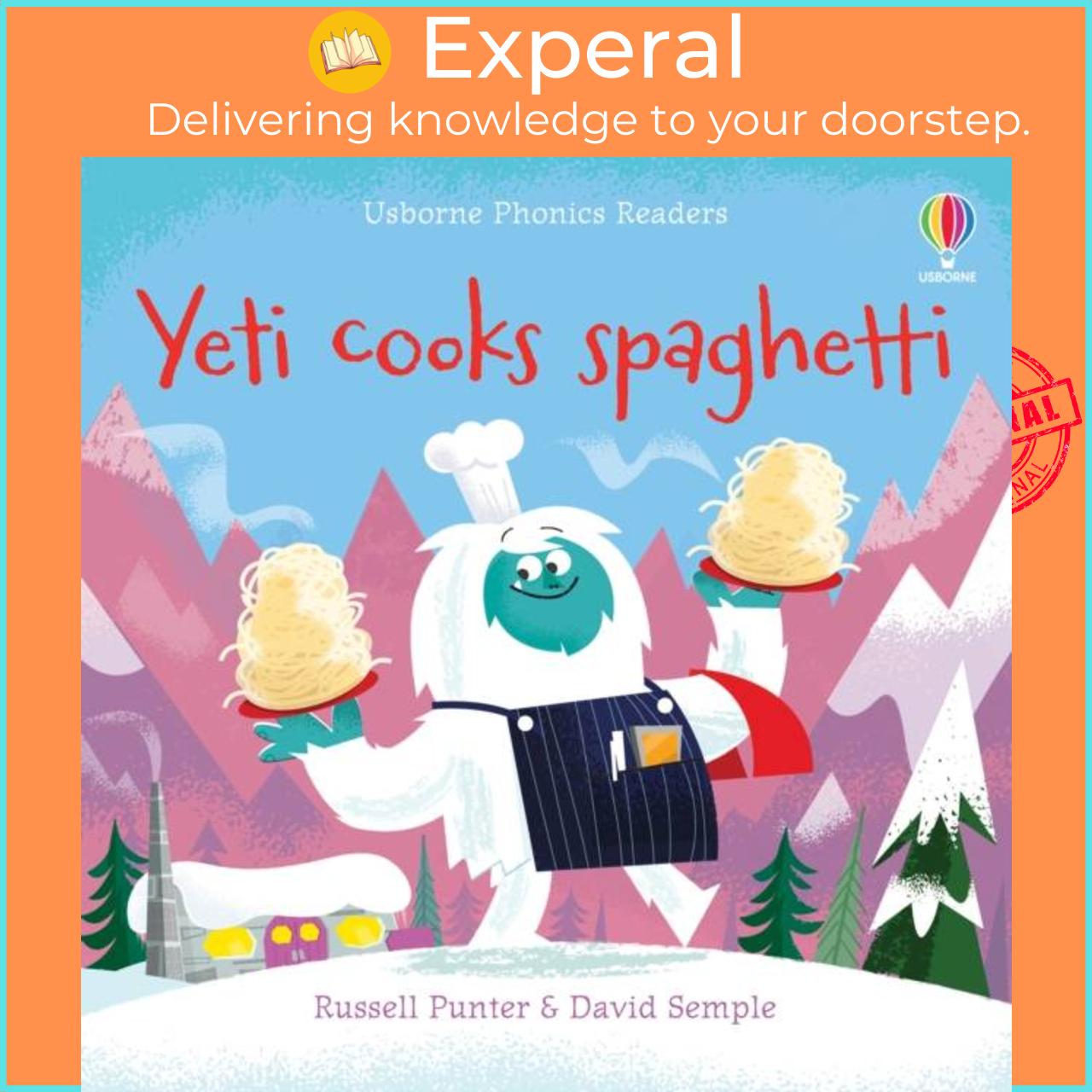 Hình ảnh Sách - Yeti cooks spaghetti by David Semple (UK edition, paperback)