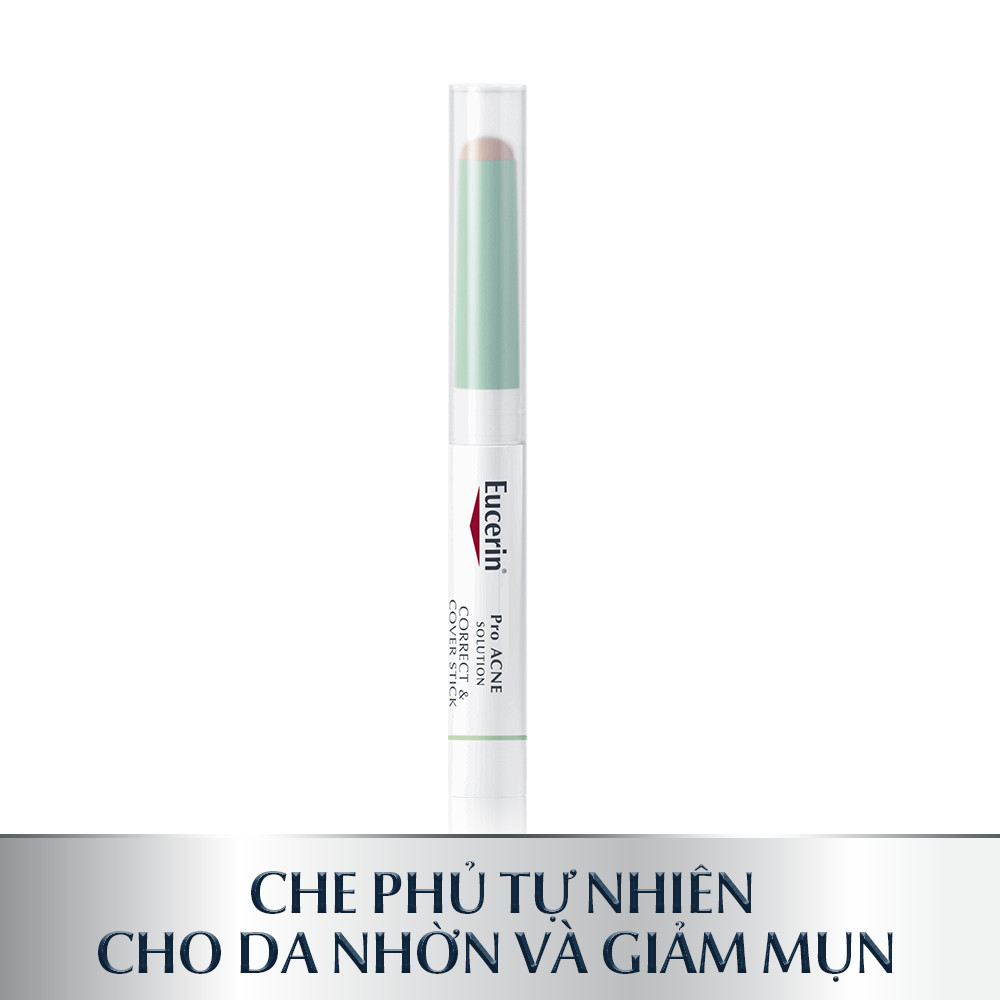 Kem che khuyết điểm & giảm mụn Eucerin Pro Acne Correct & Cover Stick 2g