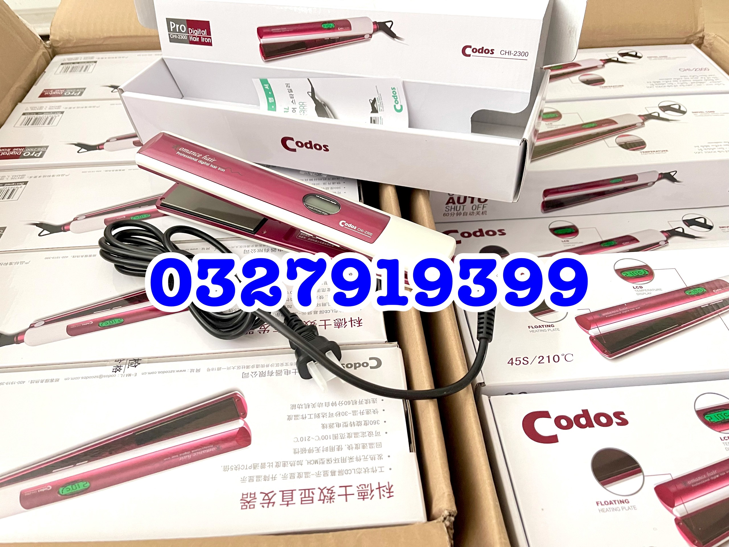 Máy duỗi tóc cao cấp Codoss 2300