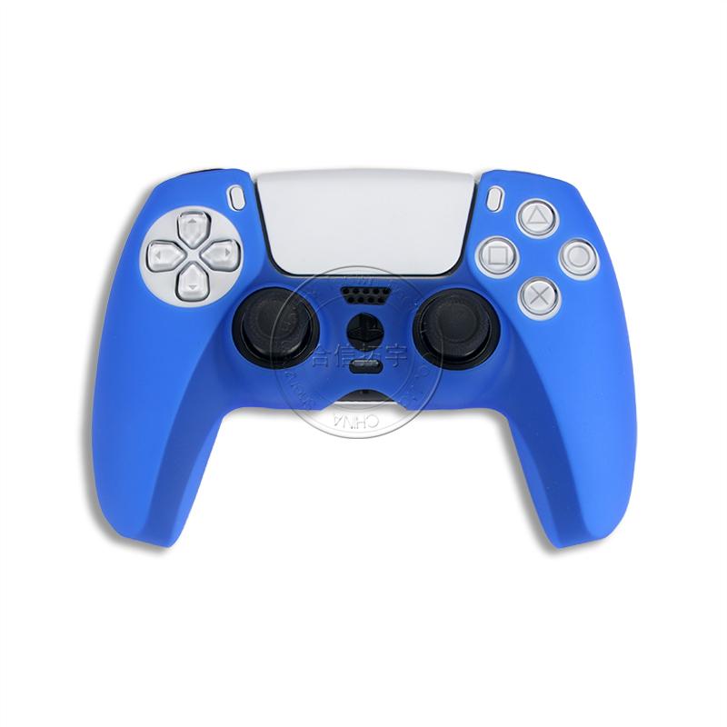 HOTHINK 1PCS Vỏ silicone mỏng hơn cho bộ điều khiển PS5 Lỗ sạc lớn vỏ bọc cho PlayStation 5 DualSense Màu sắc: Màu đỏ