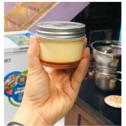 Hũ Thủy Tinh Đái nhỏ JD Nắp Nhôm Đựng Gia Vị