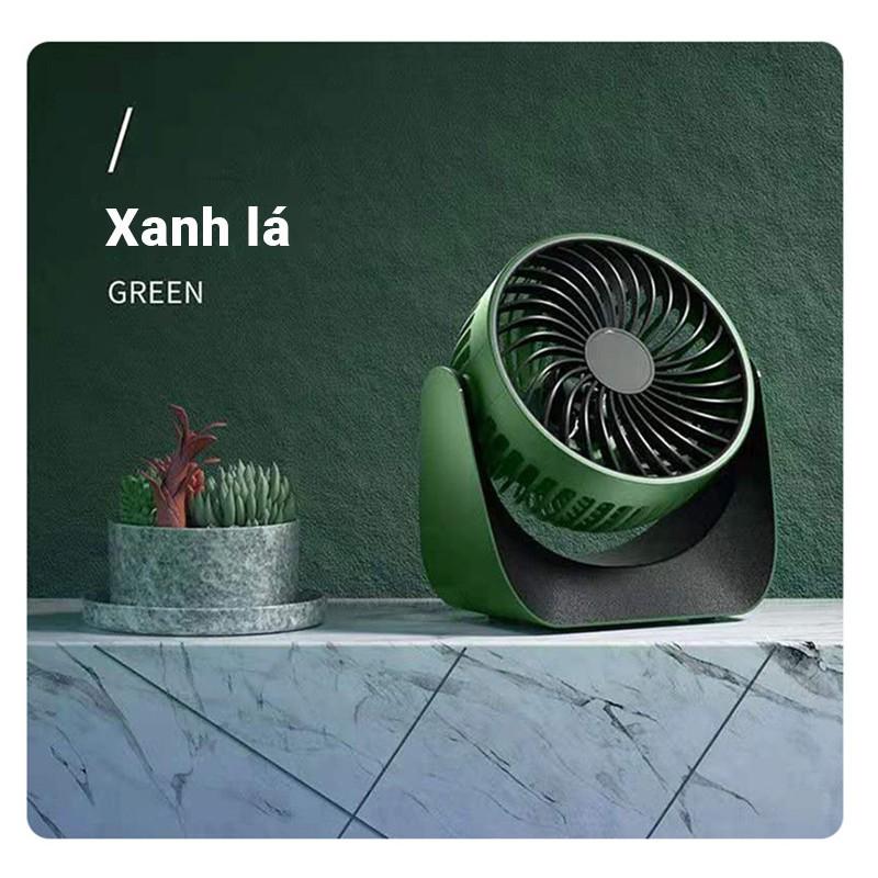 Quạt để bàn F118 Portable Mobile Fan 3 mức gió