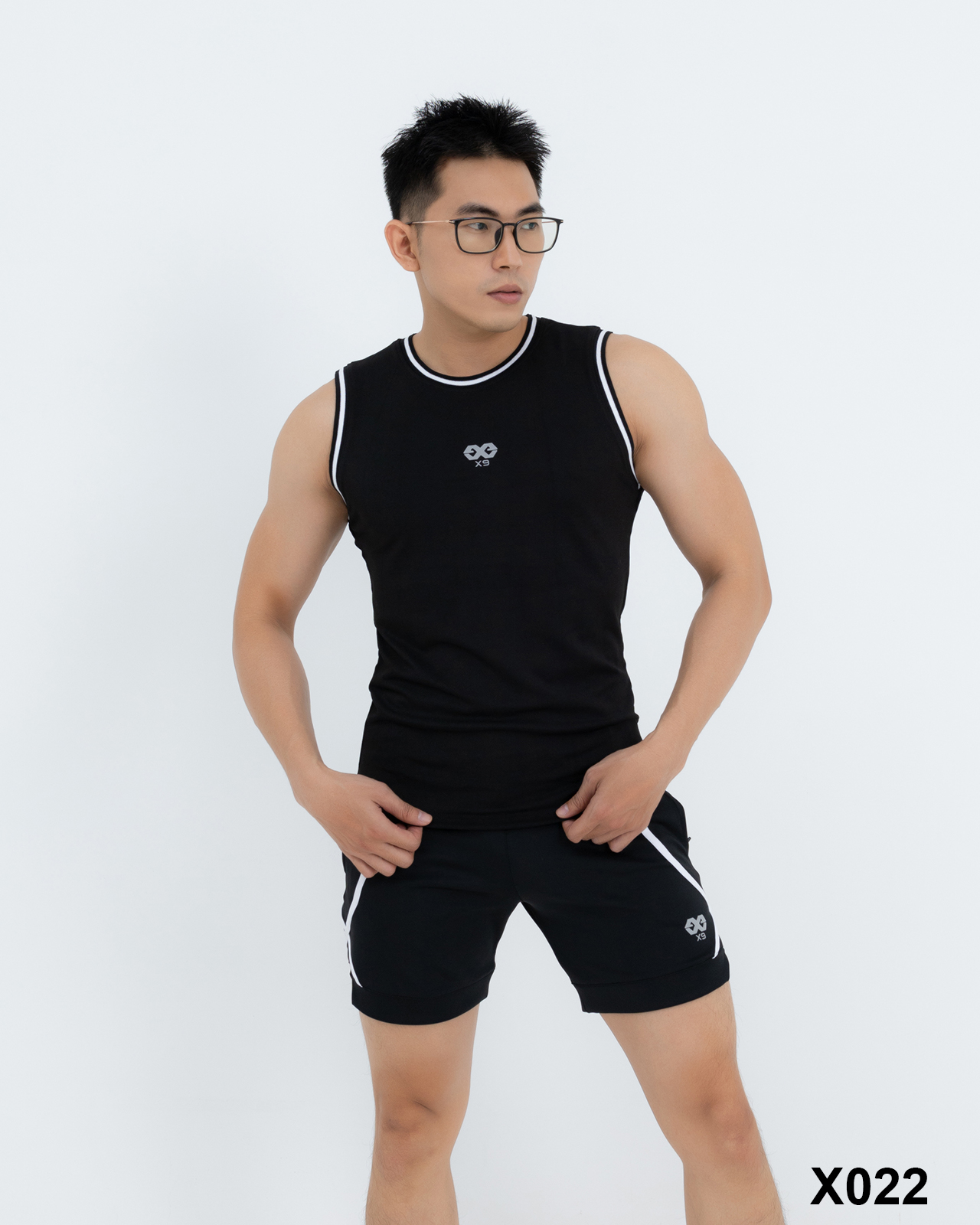 Áo Tanktop 3 Lỗ Nam Bo Full Viền - Áo Tập Gym Áo Chạy Bộ Sportswear - X022