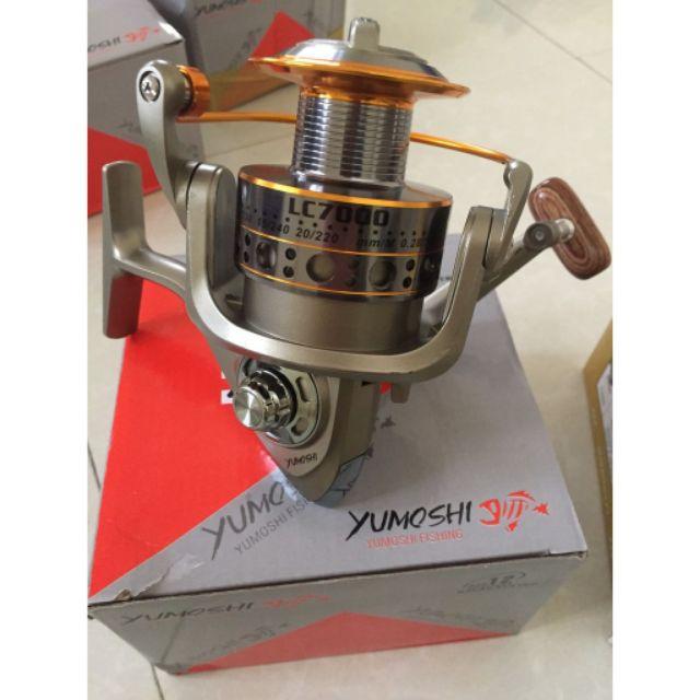 máy câu cá yumoshi lc3000-7000 giá cực rẻ