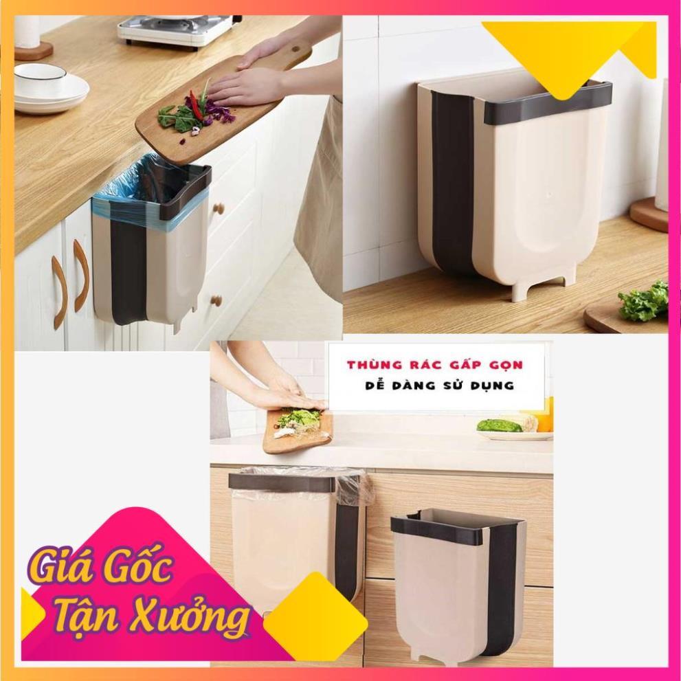 Thùng Rác Thông Minh Treo Cửa Bếp, Cửa Tủ Gấp Gọn 20x12x23cm TP'S