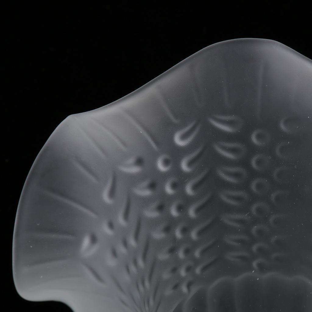 2pcs Glass Ceiling Lamp Shade Bedside Light Lampshade For Bedroom Hotel Kitchen