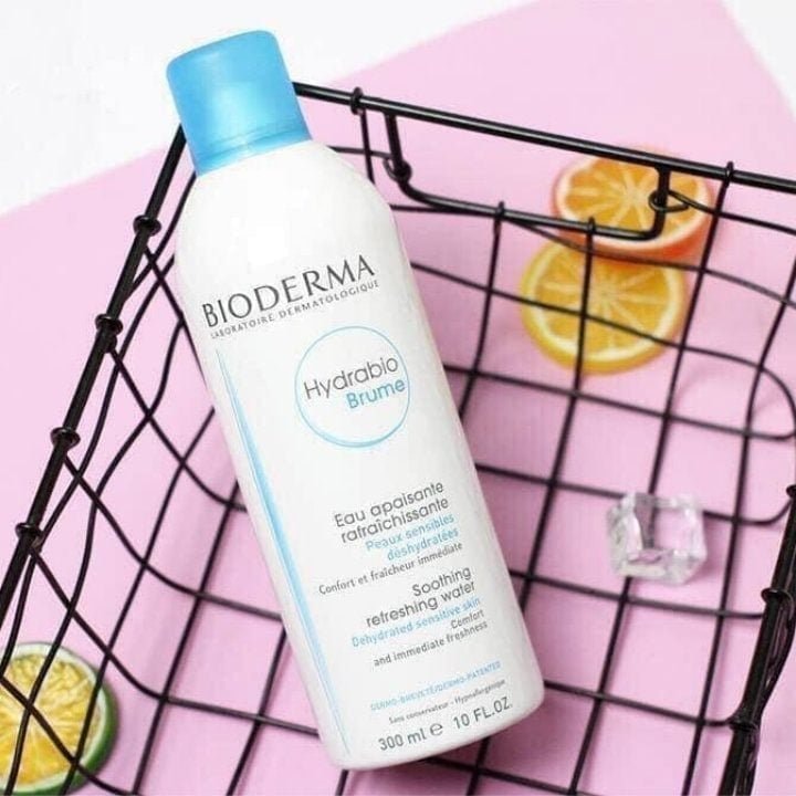 Xịt khoáng da nhạy cảm Bioderma Soothing Refreshing Water – Sensitive Skin 300ml( không có tem phụ- không xuất hóa đơn  )