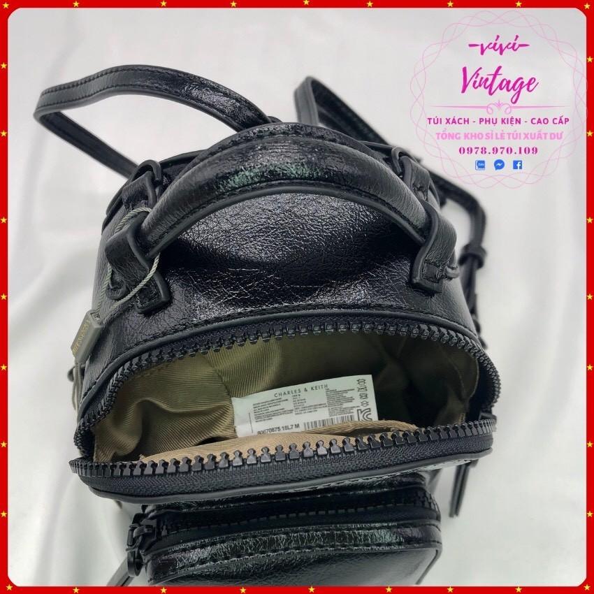 Tặng Túi Vải Balo Cnk Mini Siêu Xinh Xuất Dư , Có Thể Đeo Chéo , Ảnh Video Thật , Ba Lô Nữ Thời Trang Ulzzang