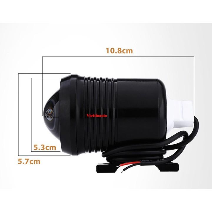 Đèn pha chiếu sáng cho xe đạp điện, xe máy, ô tô, xe tải, thuyền không thấm nước 12V 30W CREE U2 LED