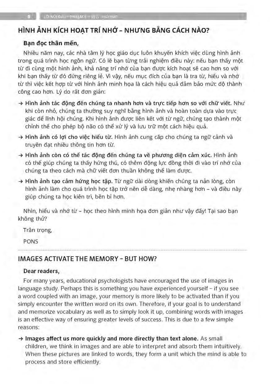 PONS GENERAL REFERENCE – TRILINGUAL VISUAL DICTIONARY Vietnamese–English–Chinese