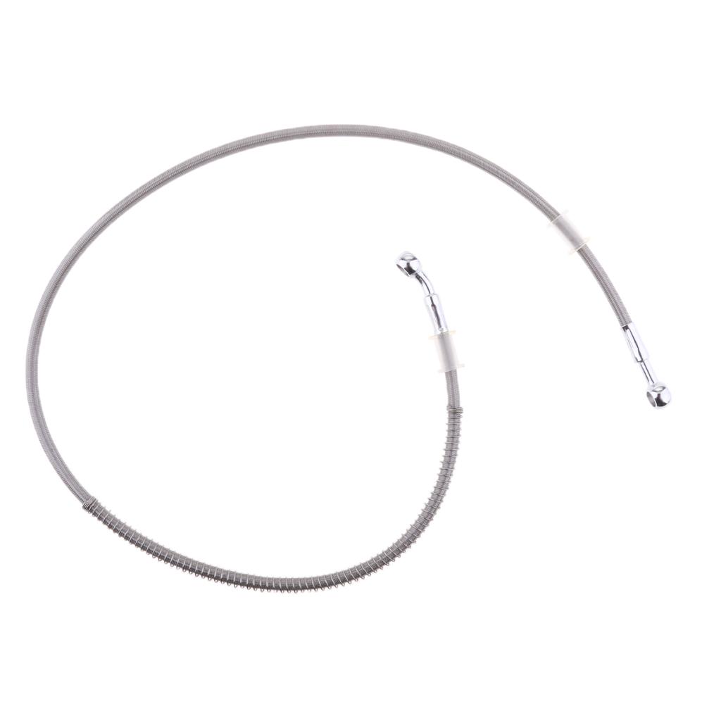 Motorcycle Braided Stainless Steel Brake Oil Hoses Line Pipe 1000mm