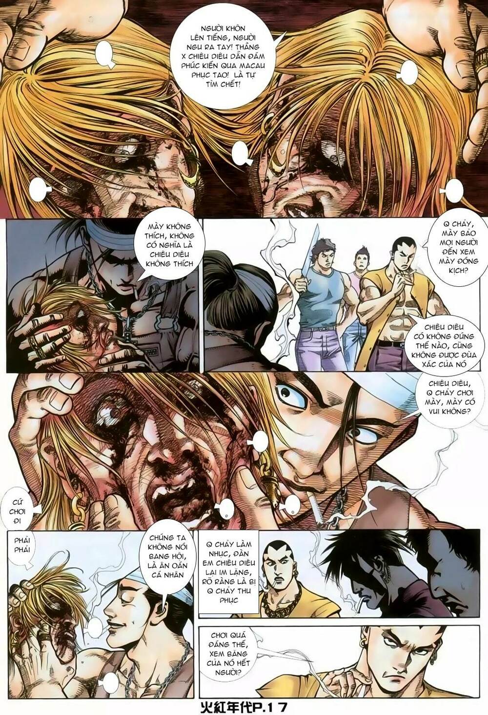 hỏa hồng niên đại hắc cốt đường chapter 127 14