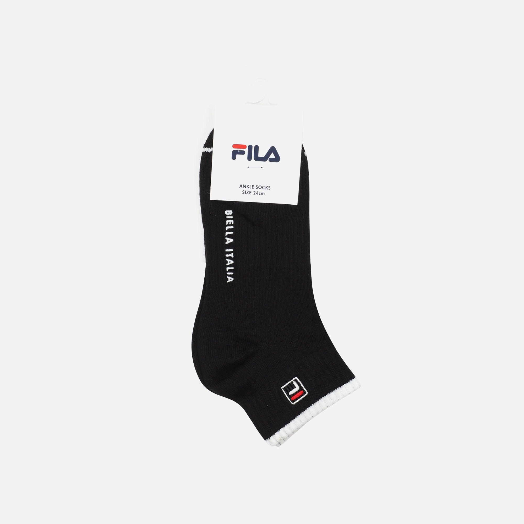 Vớ thể thao unisex Fila - FS3SCF5311X-BLK