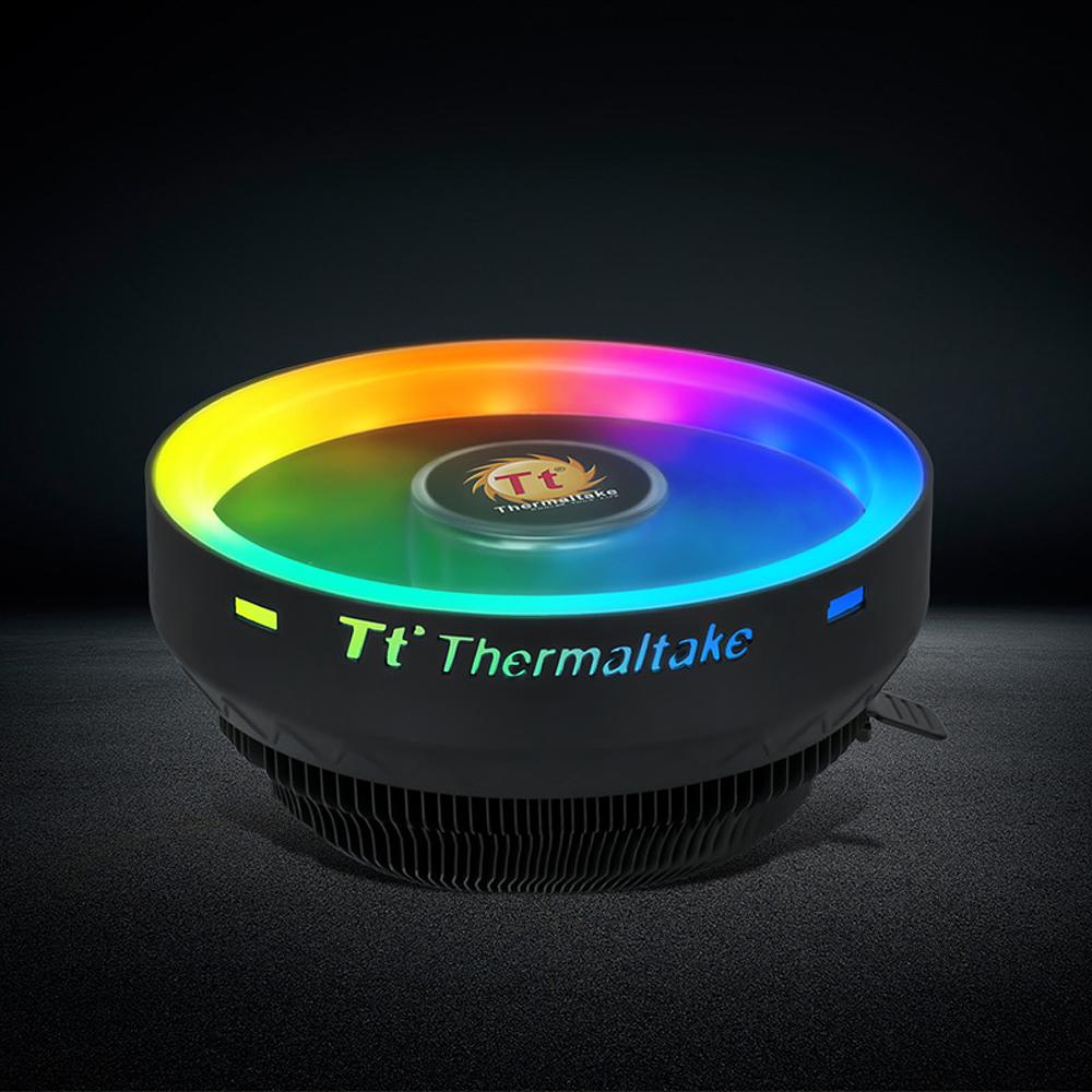 CPU tản nhiệt khí Thermaltake RGB / Vòng bi thủy lực / Vây nhôm / hỗ trợ hoạt động cho Intel / AMD Dynamic