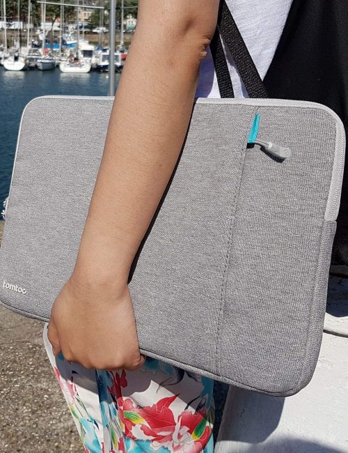 TÚI CHỐNG SỐC TOMTOC (USA) 360° PROTECTIVE MACBOOK PRO 16″ ĐEN A13-E01D