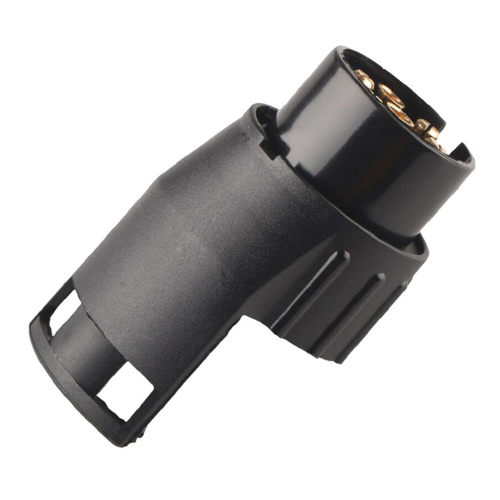 Car Trailer Truck 7 Pin to 13 Pin Plug Adapter Converter Tow Socket 12V