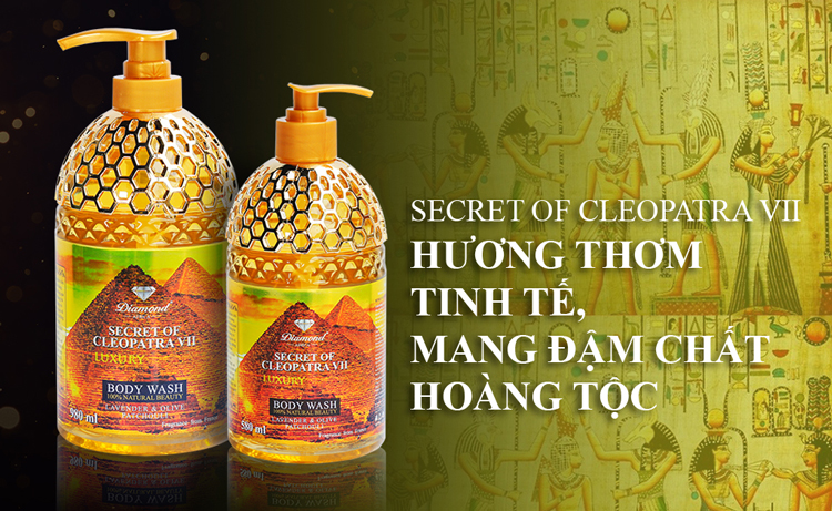 Sữa Tắm Nữ Secret Of Cleopatra VII Diamond Africa (580ml)