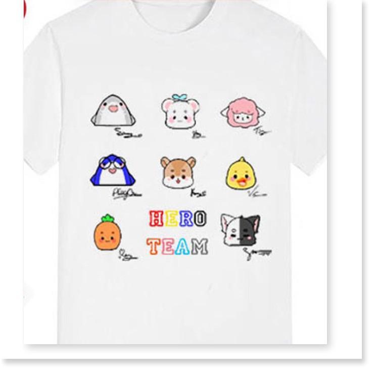 BST Áo Hero Team Mini World Thun Mini World Toàn Thành Viên Hero Team AQA1807 03 aomivn