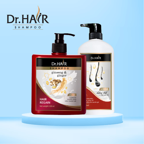 Giảm 50% Dầu gội Dr.Hair ngăn rụng tóc, thơm mượt 500ml