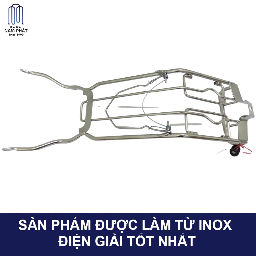 Baga giữa 10 li Wave Alpha Đời Đầu 110, Wave ZX, Wave Thái Inox / 7 Màu Nam Phát