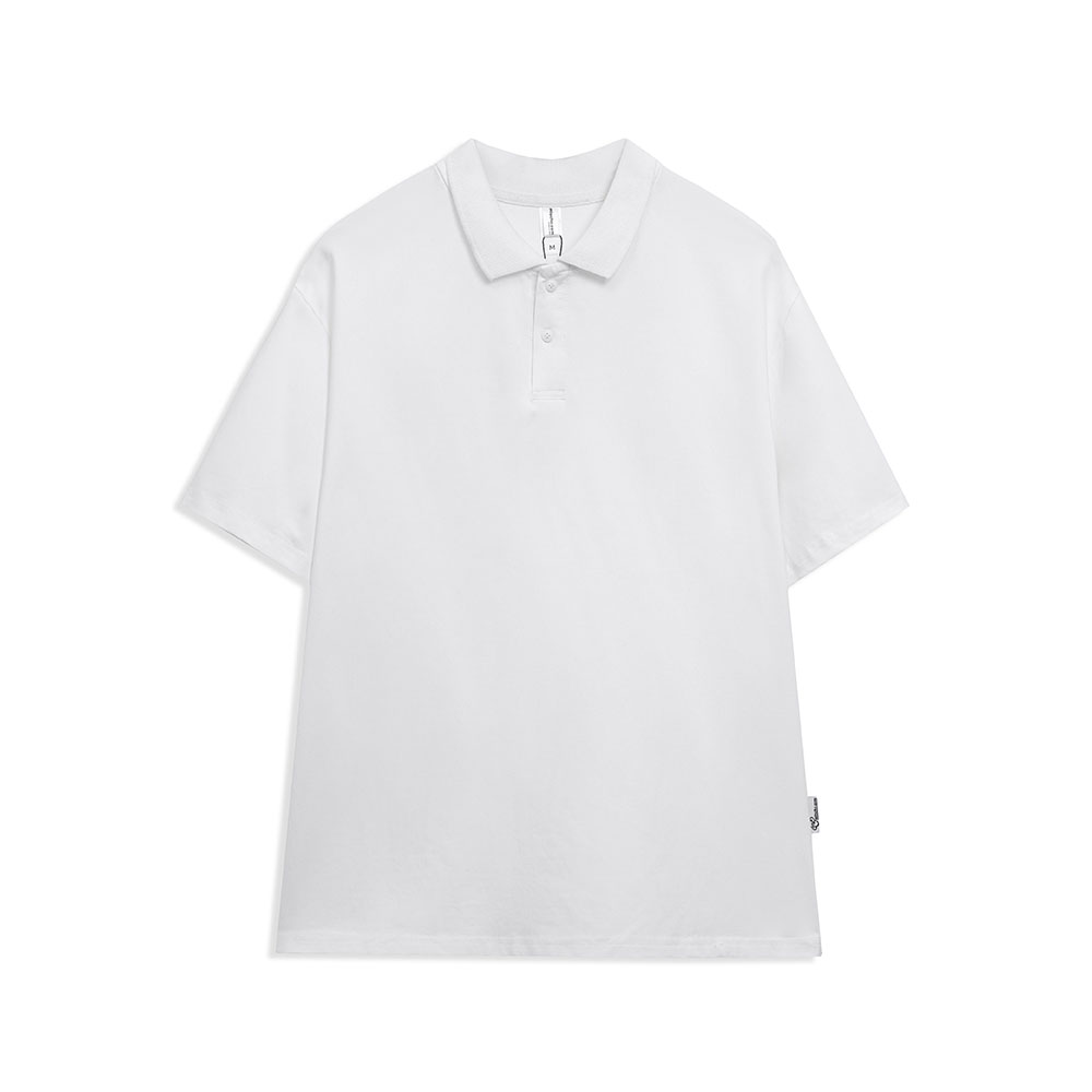 Áo polo trơn form rộng, áo polo trắng Unisex có cổ đẹp chất cotton PLT01 Miucho basic