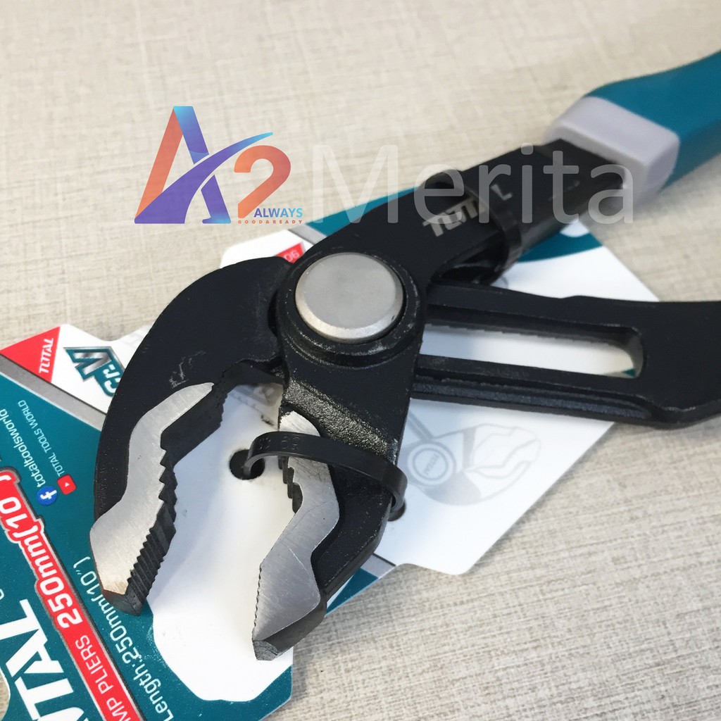 Kềm mỏ quạ 10&quot;/250mm Total THTJ381006 (Kiểu mở nhanh)